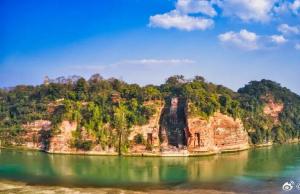 今日启用，乐山大佛景区乌尤寺码头乘船新通道上线